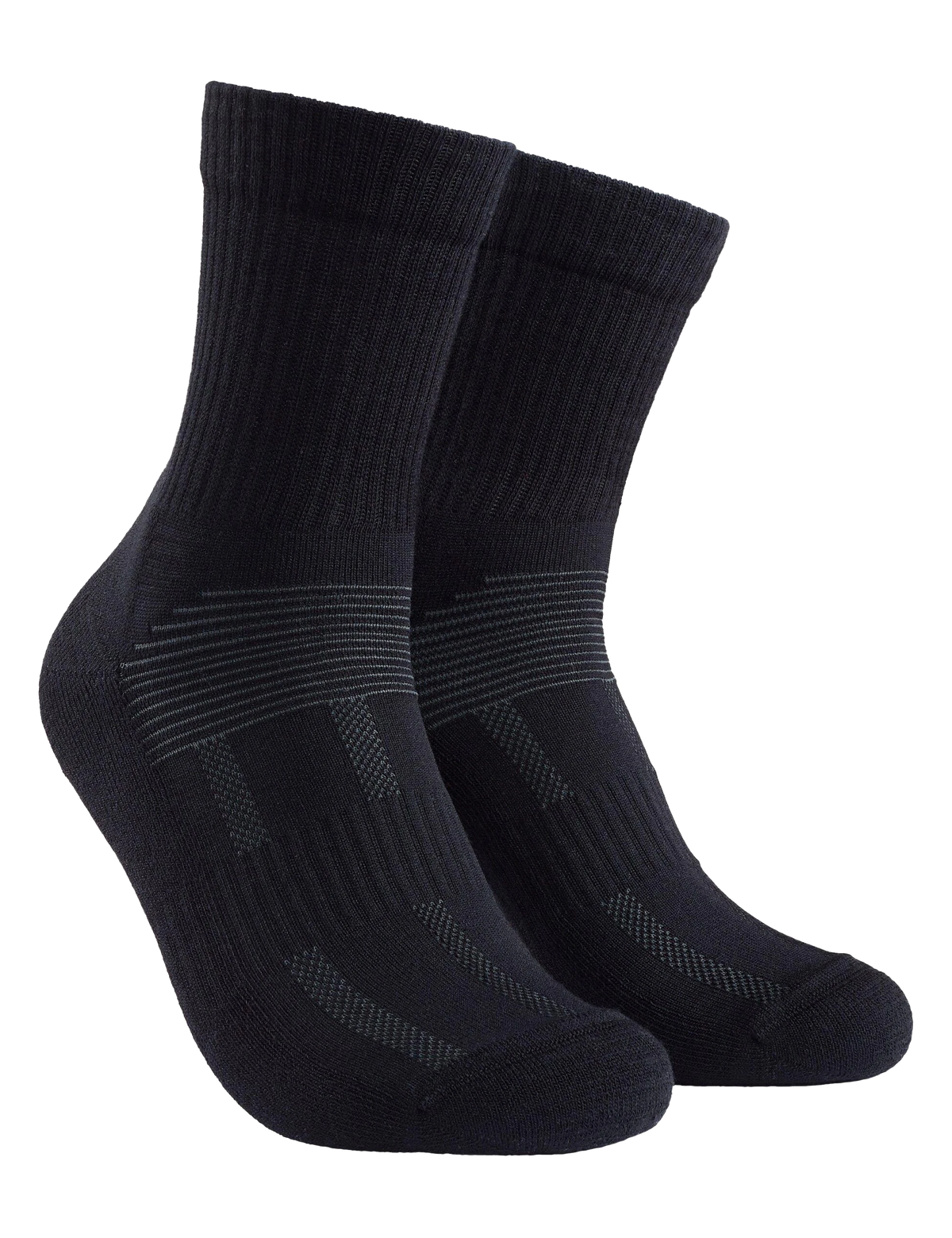 10-pack sportstrumpa i bambu – Svart