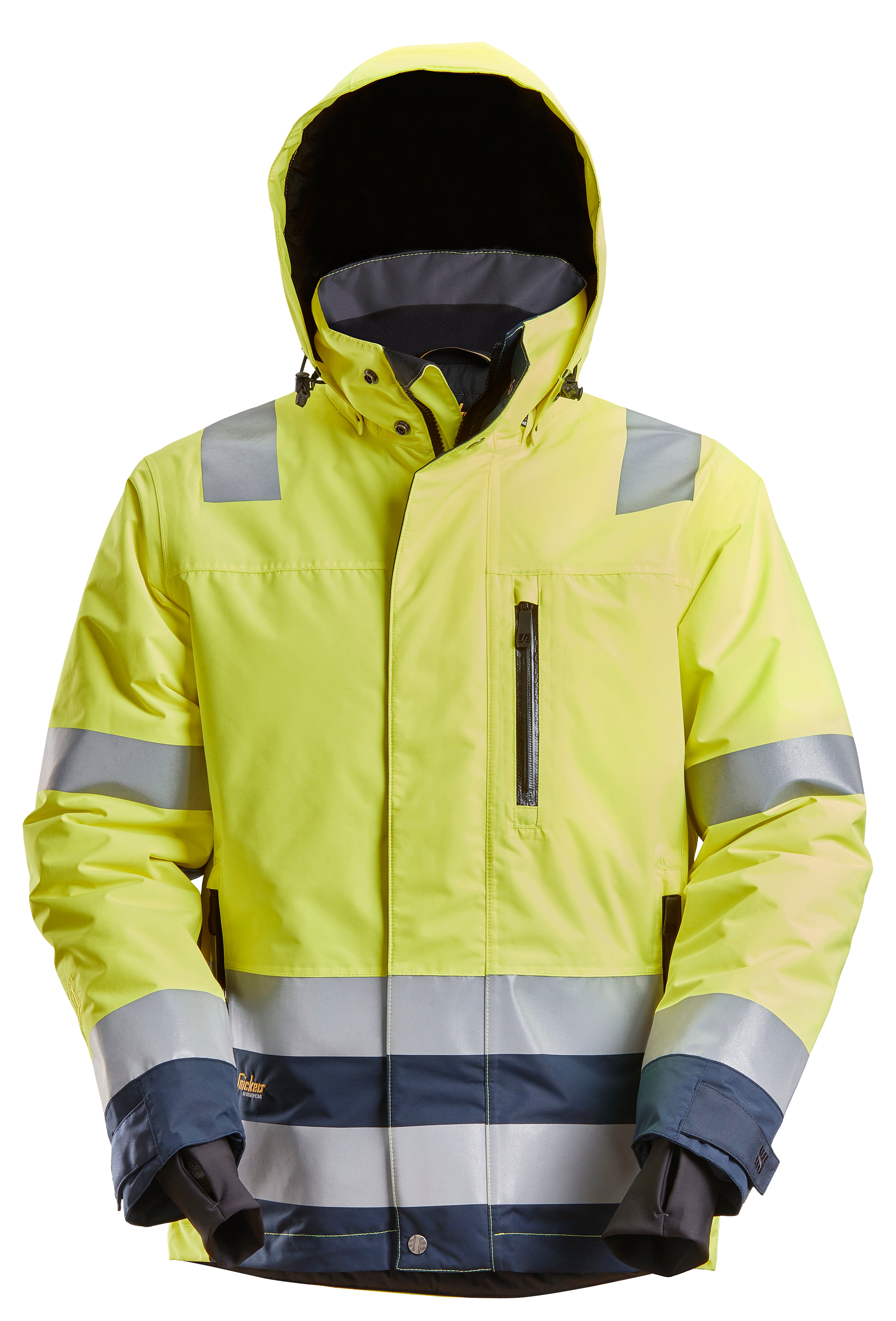 High-Vis, Vattentät 37.5® fodrad varseljacka, klass 3