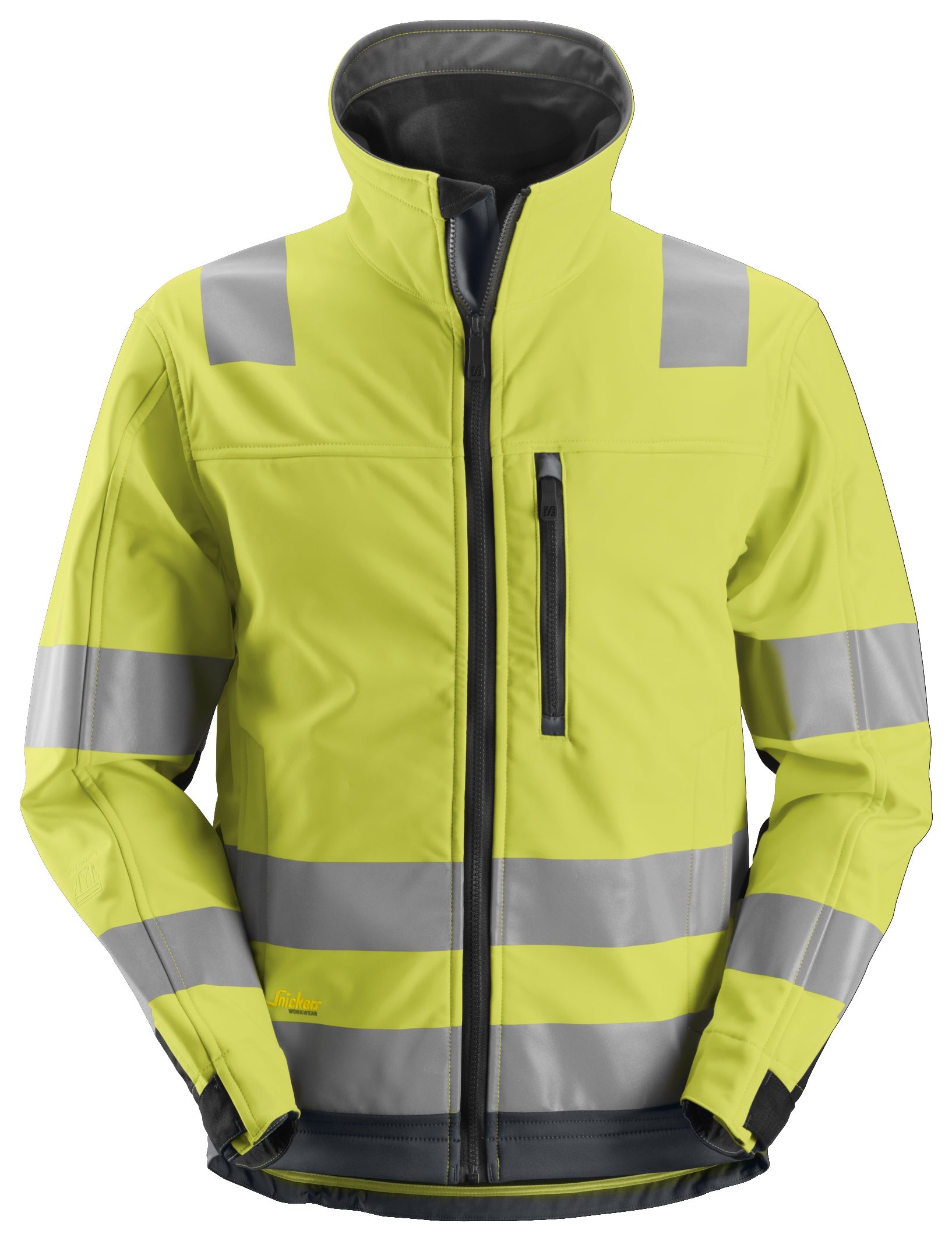 High-Vis, Varseljacka i softshell, klass 3