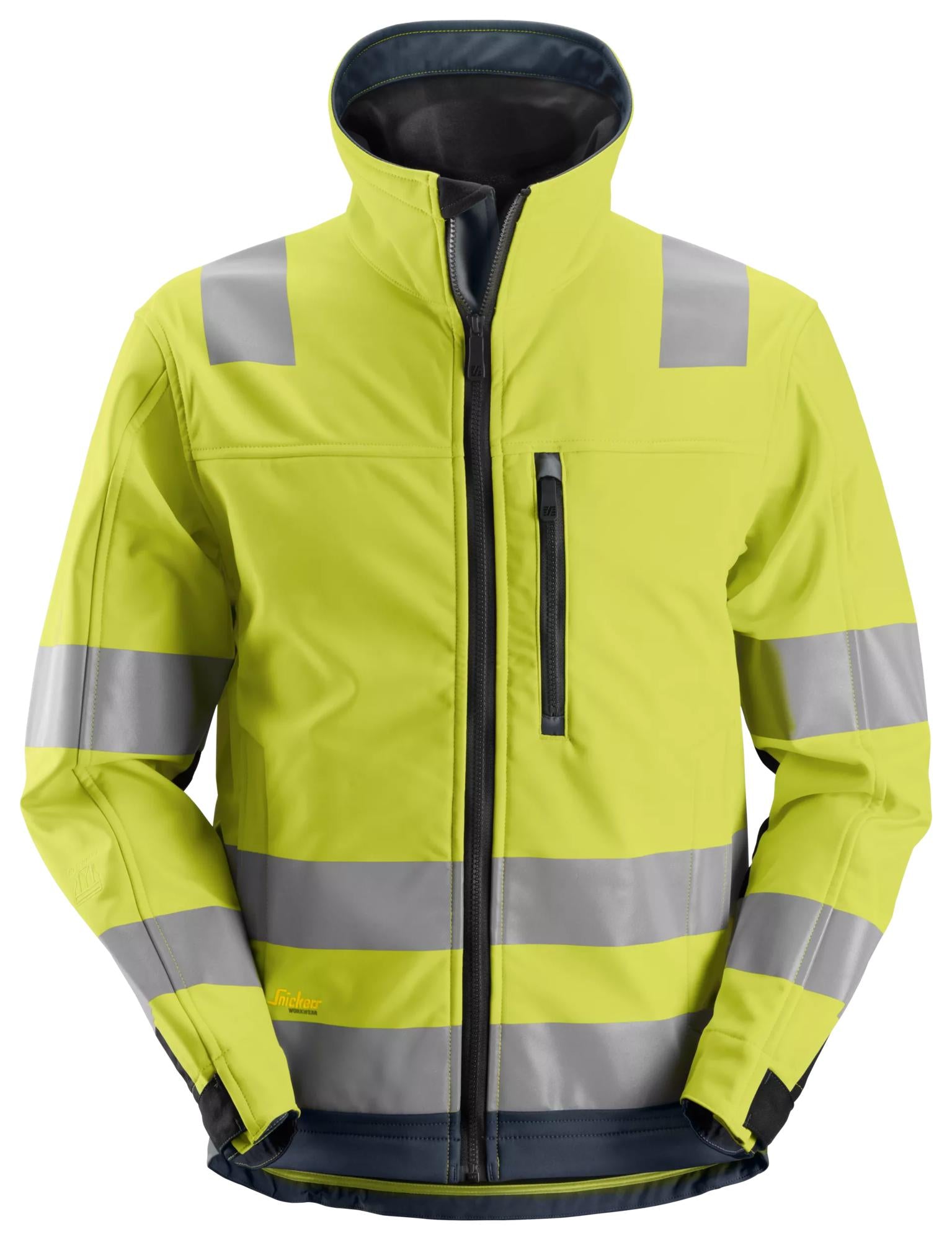 High-Vis, Varseljacka i softshell, klass 3