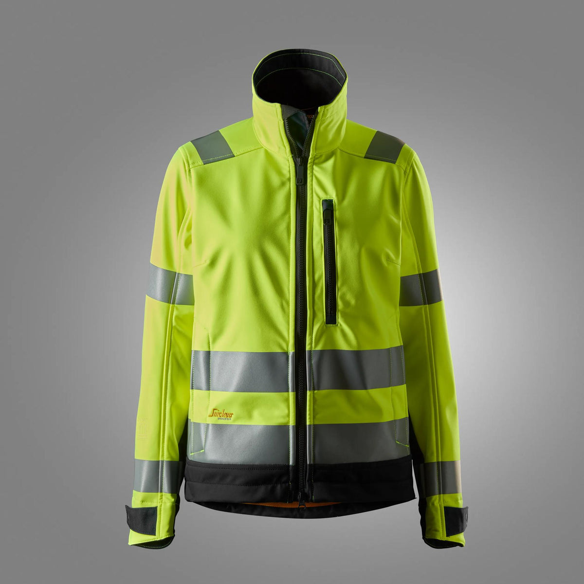 High-Vis, Varseljacka i softshell dam, klass 2/3