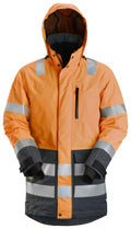 High-Vis, Vattentät varselparkas, klass 3