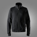 Kraftig sweatshirtjacka