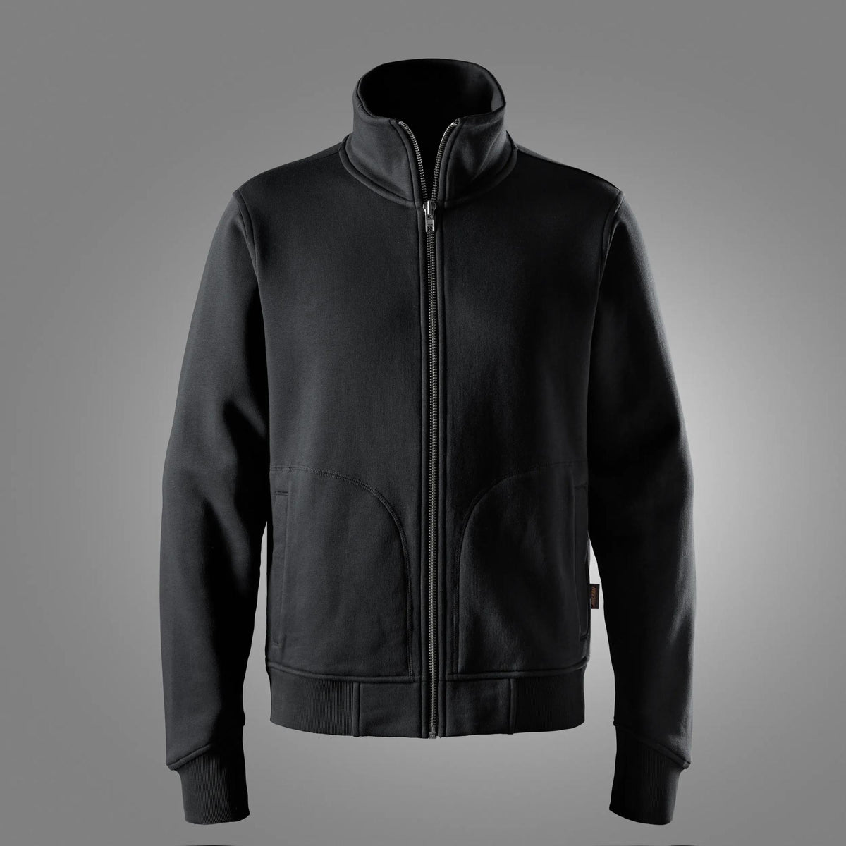 Kraftig sweatshirtjacka