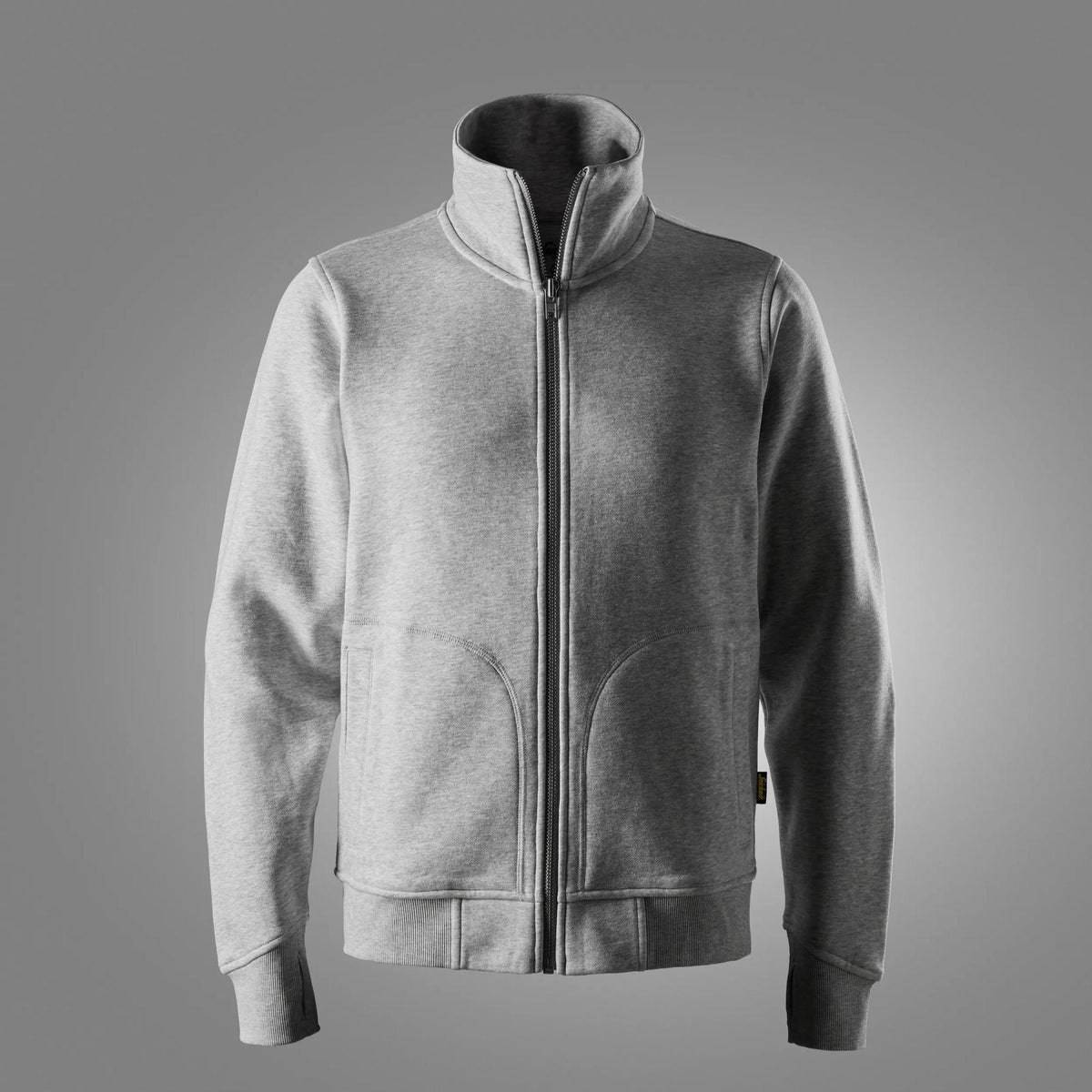Kraftig sweatshirtjacka