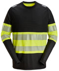 High-Vis, Långärmad T-shirt varsel, klass 1