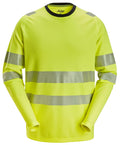 High-Vis, Långärmad T-shirt varsel, klass 2/3