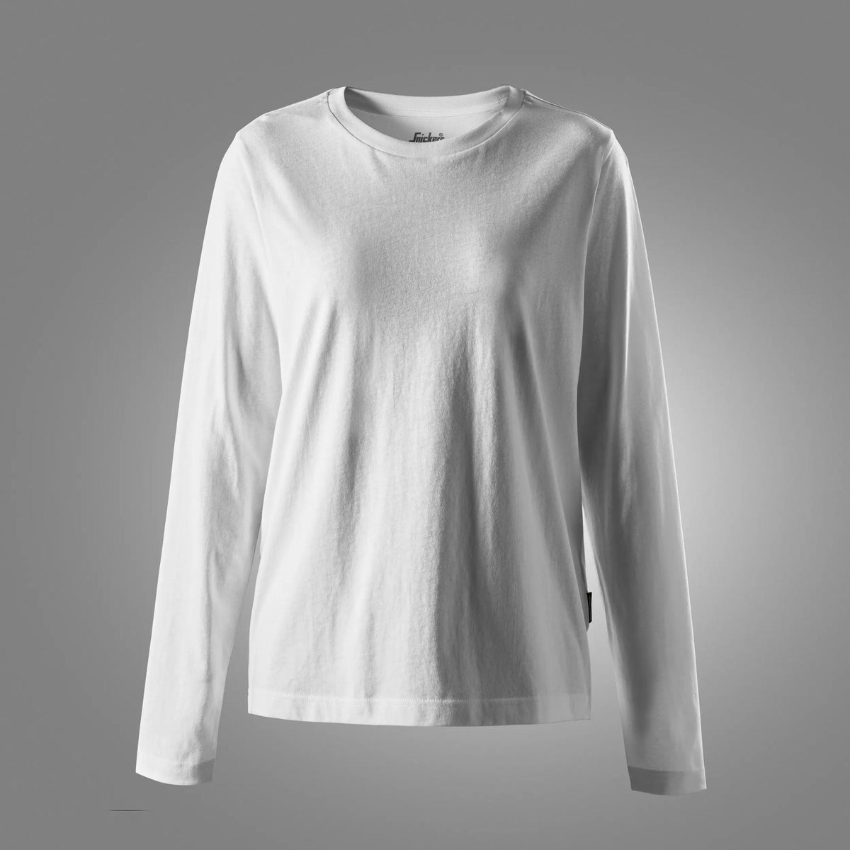 Klassisk långärmad T-shirt dam