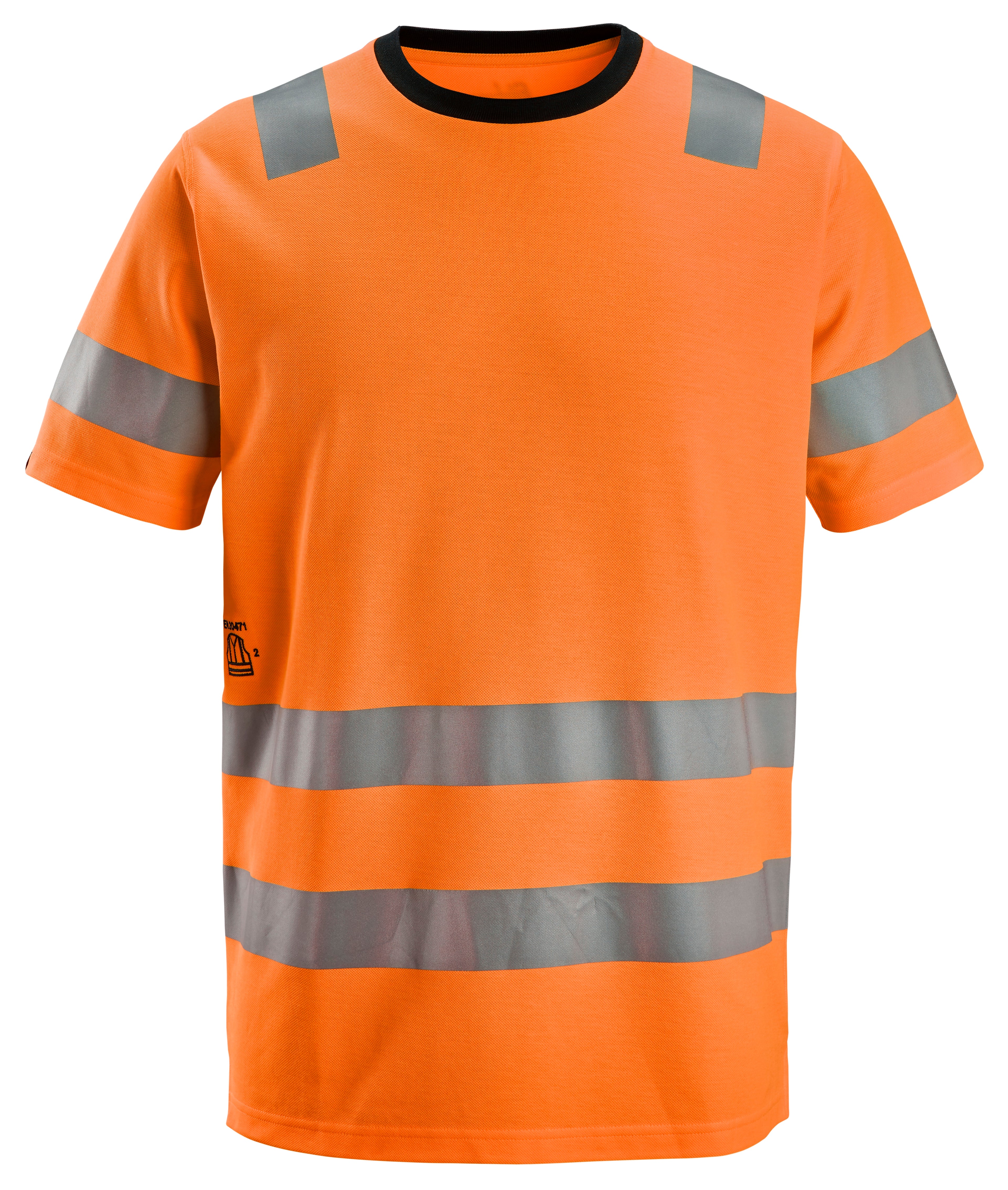 High-Vis, T-shirt, varsel, klass 2