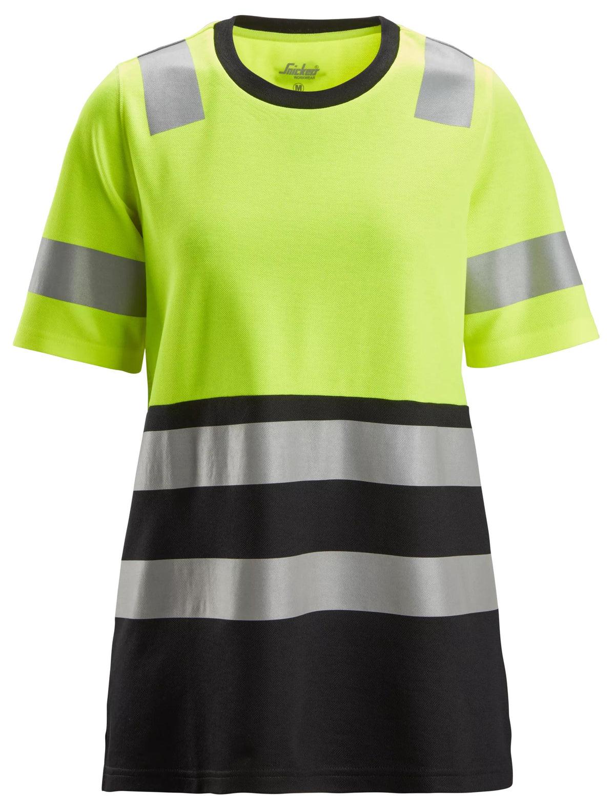 High-Vis, T-shirt varsel dam, klass 1