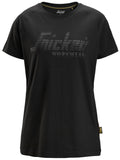 T-shirt med logo dam