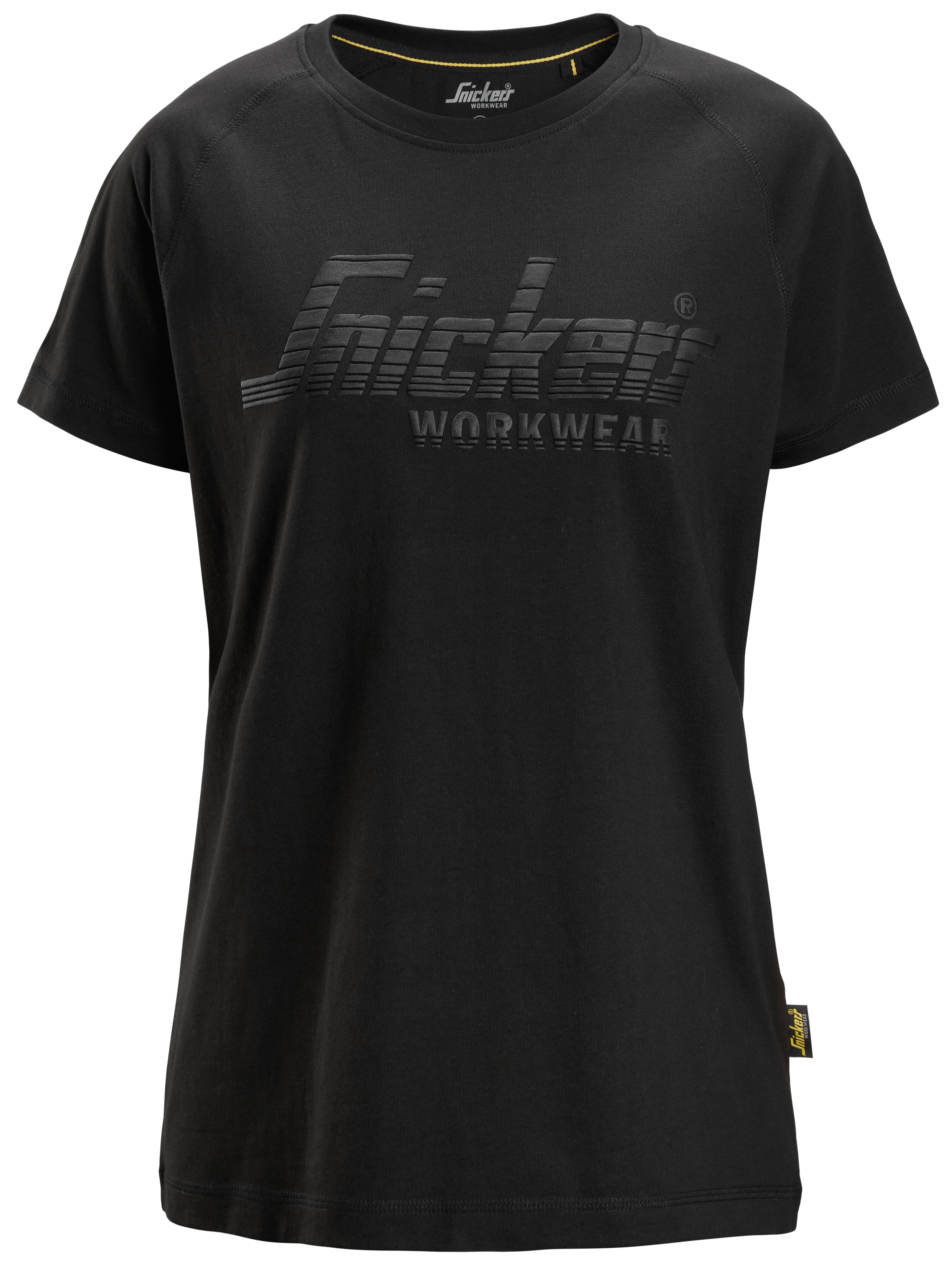 T-shirt med logo dam