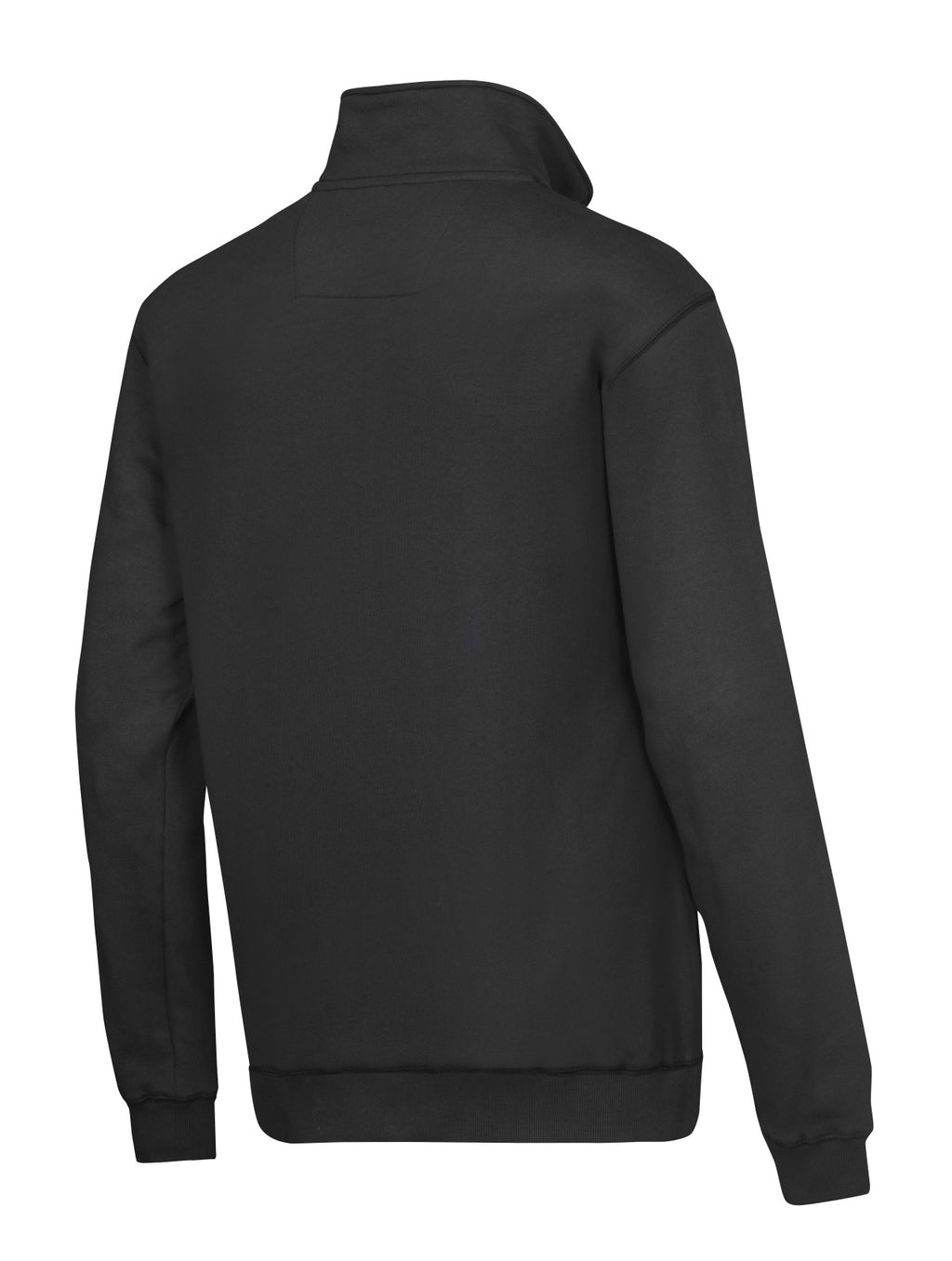Sweatshirt med halvlång dragkedja