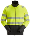 High-Vis, Varseljacka med hellång dragkedja, klass 2
