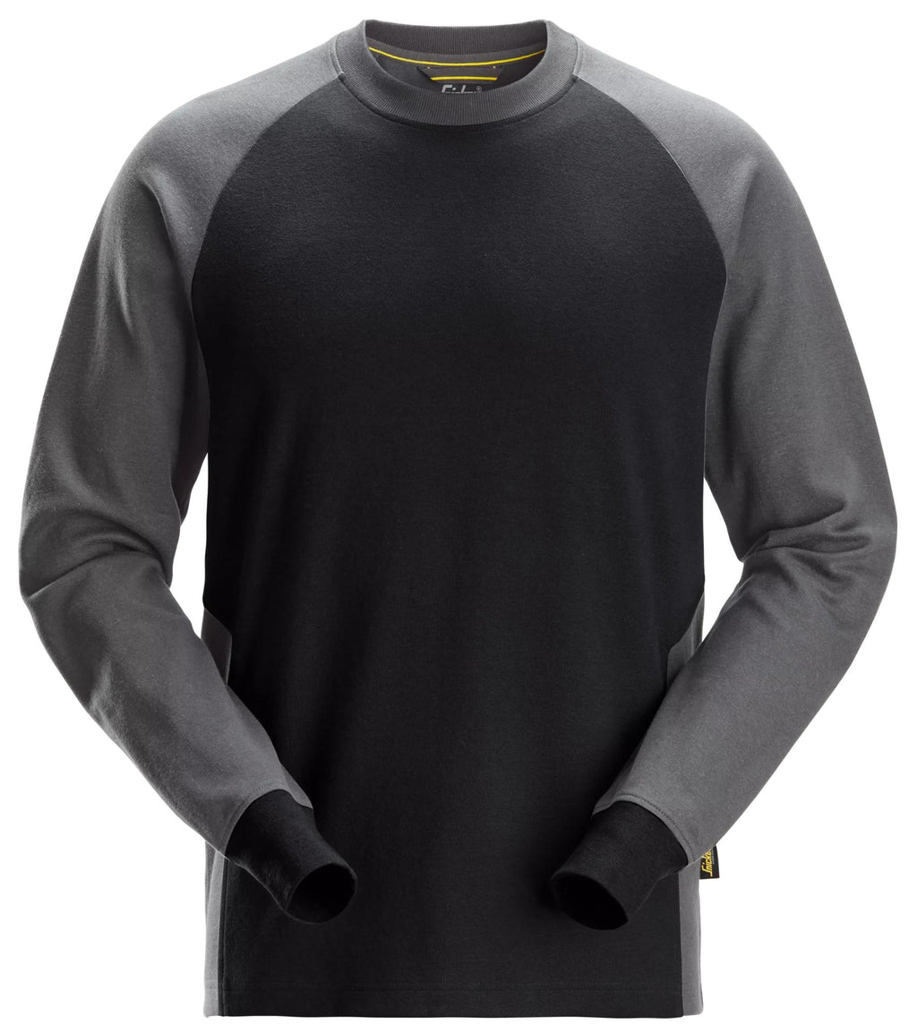 Tvåfärgad sweatshirt