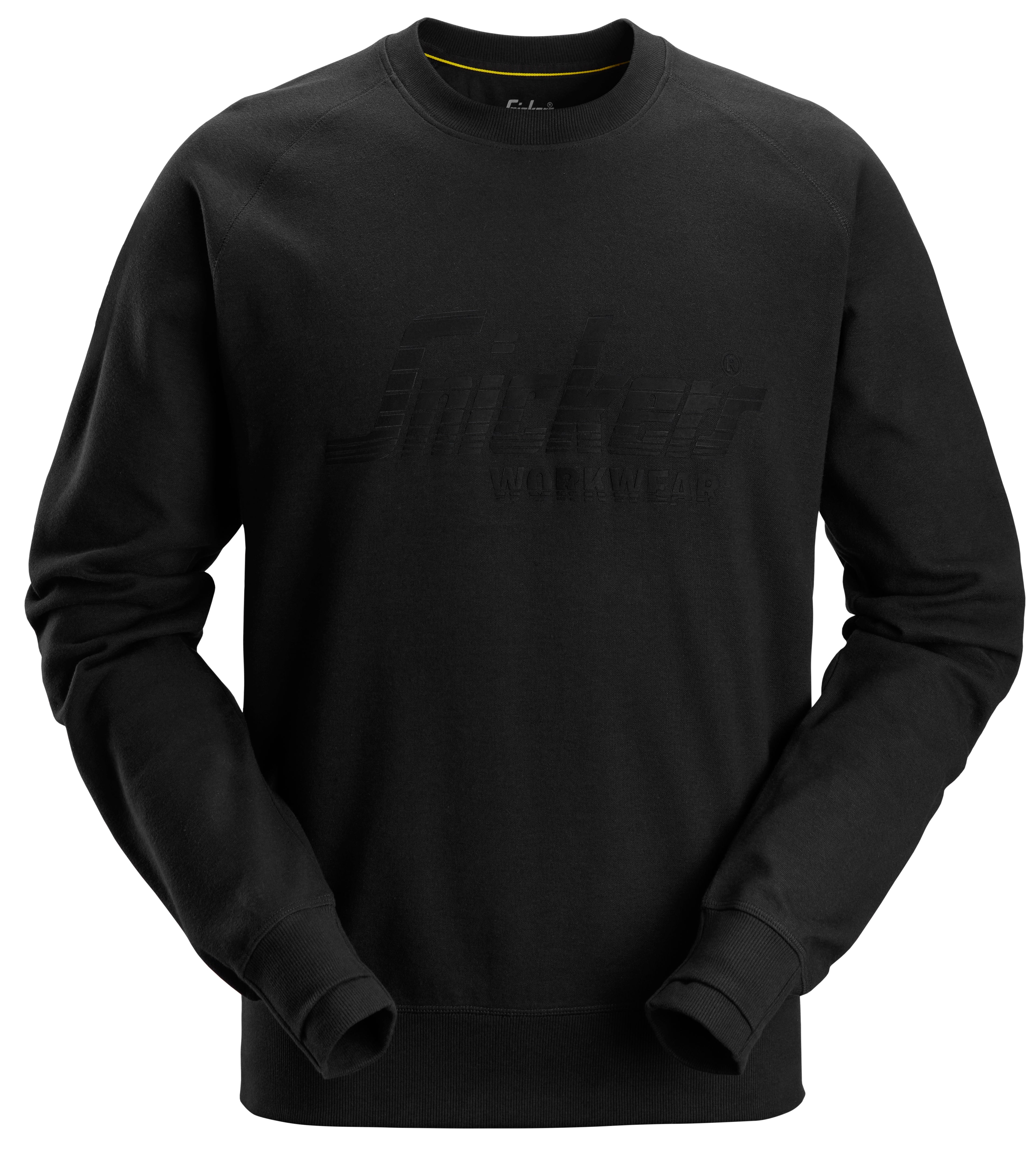 Sweatshirt med logo