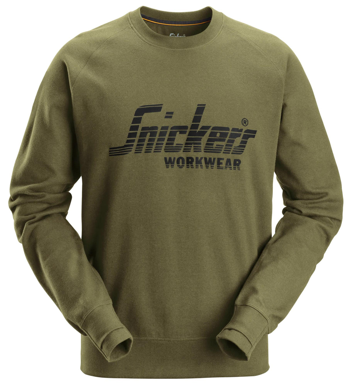 Sweatshirt med logo