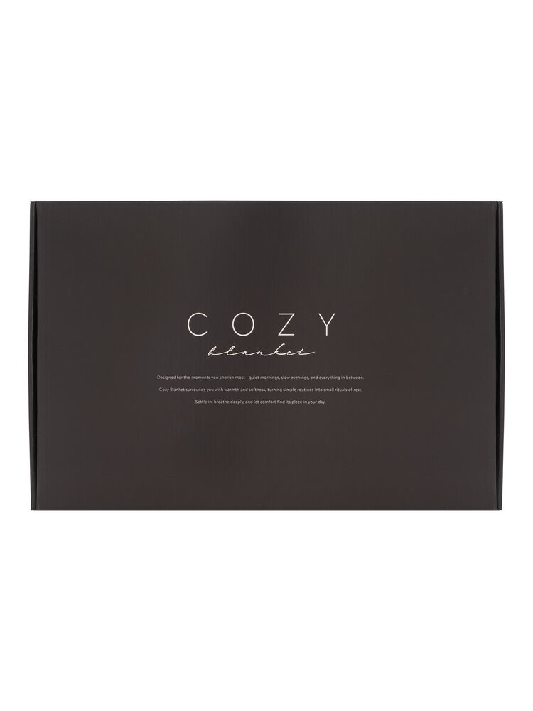 Pläd Cozy med knäppning