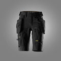 AllroundWork, Damshorts med stretch och avtagbara hölsterfickor