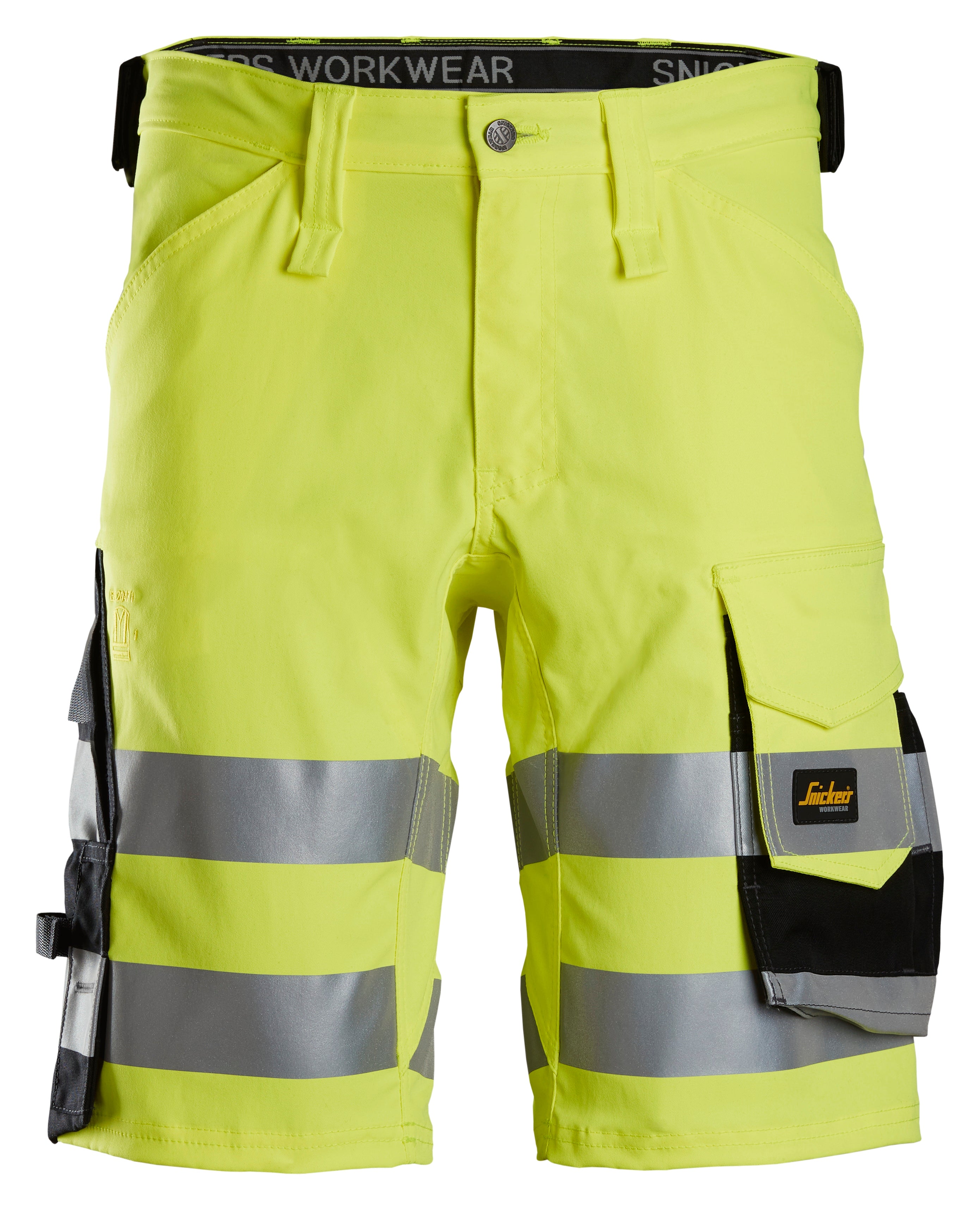 High-Vis, Varselshorts stretch, klass 1