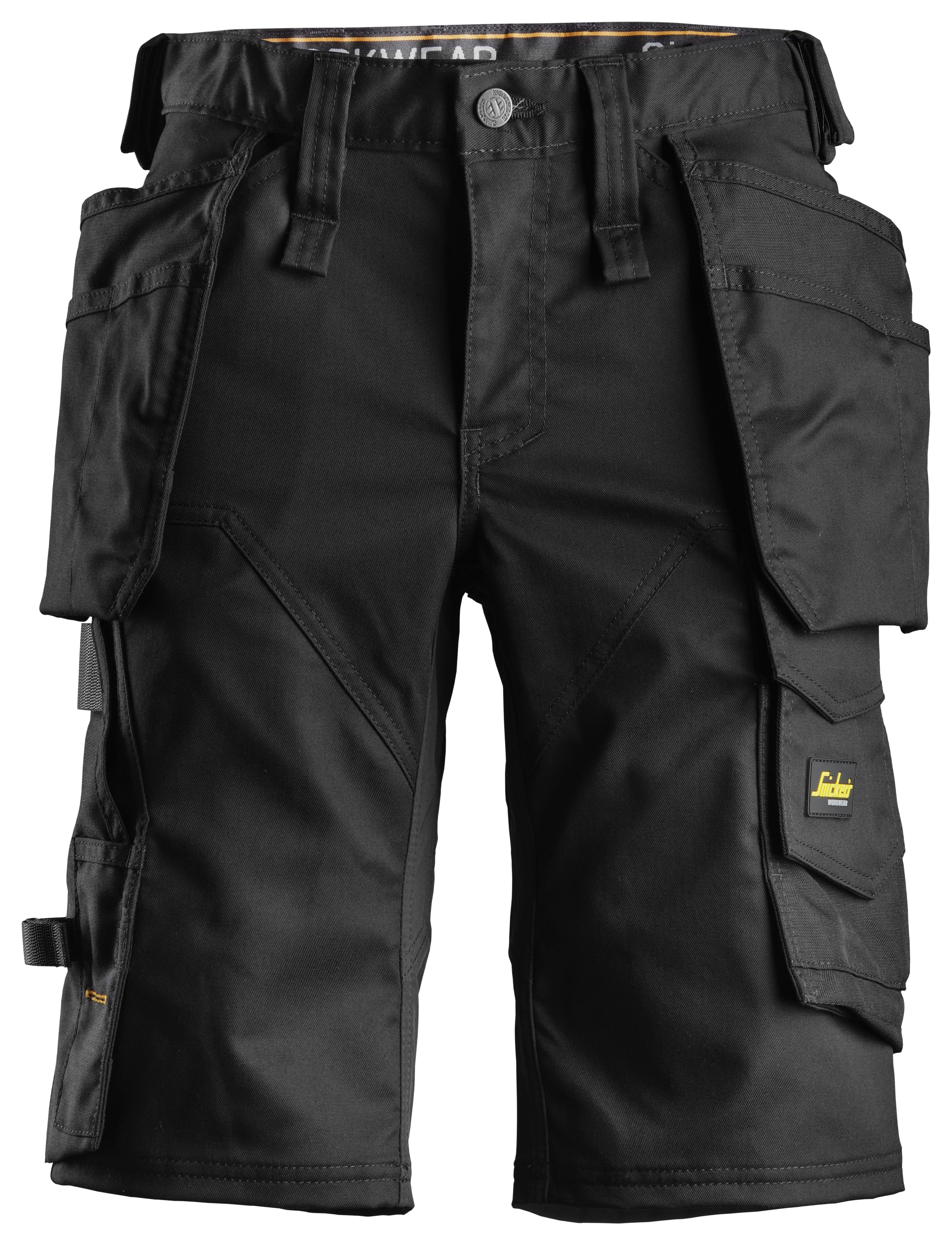 AllroundWork, Stretchshorts med hölsterfickor dam