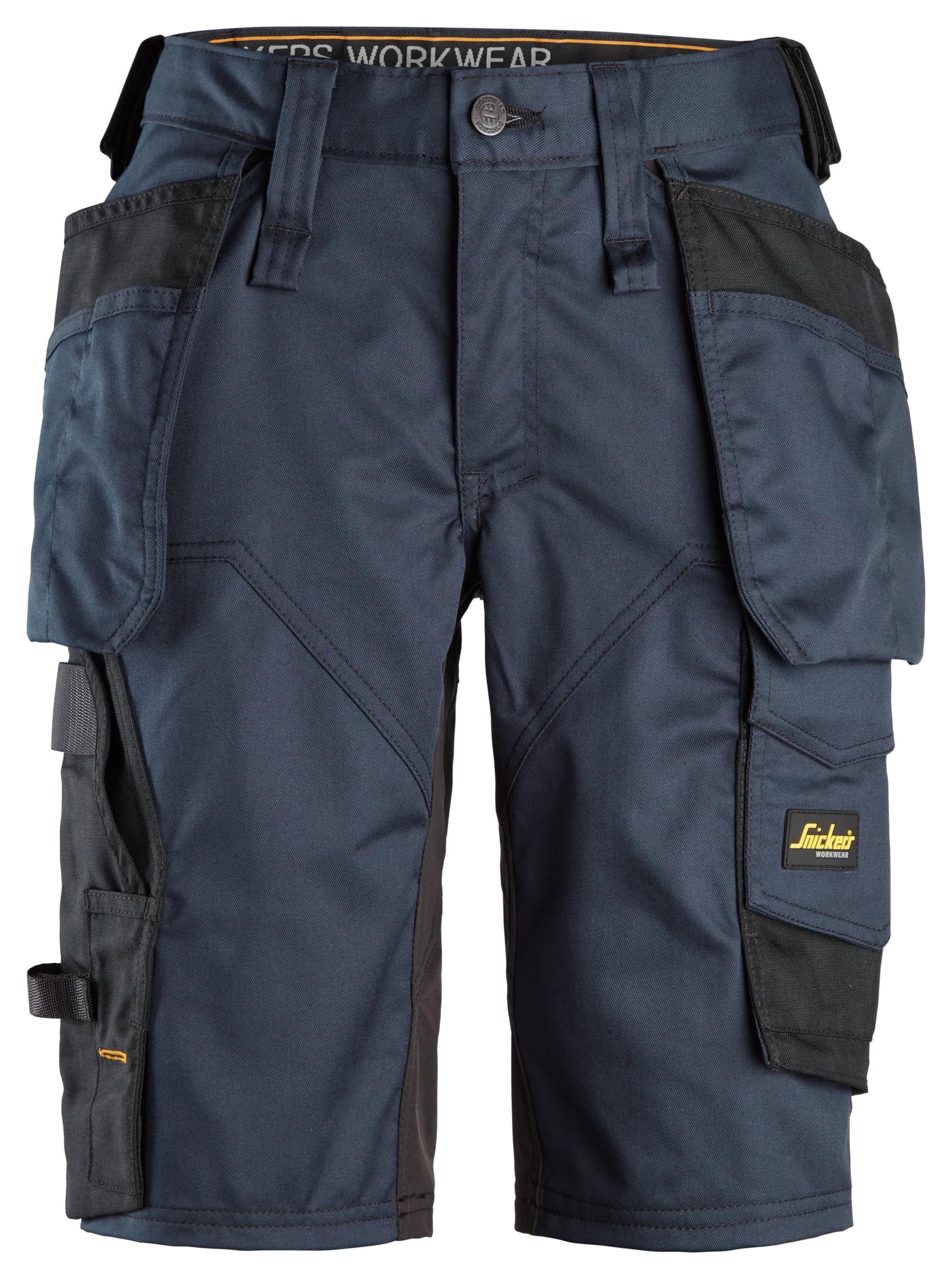 AllroundWork, Stretchshorts med hölsterfickor dam