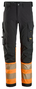 High-Vis, Varselbyxor med 4-vägsstretch, klass 1
