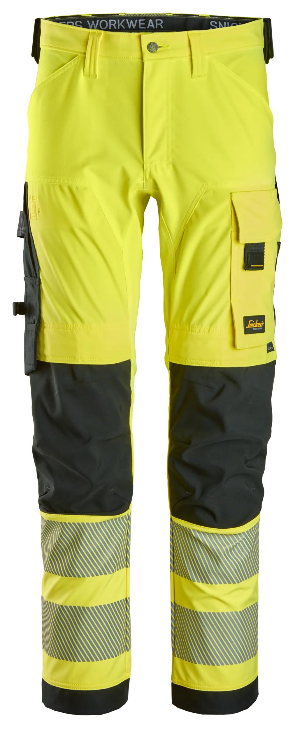 High-Vis, Varselbyxor med 4-vägsstretch, klass 2