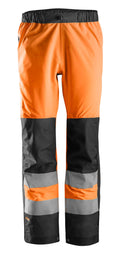 High-Vis, Vattentäta varselskalbyxor, klass 2