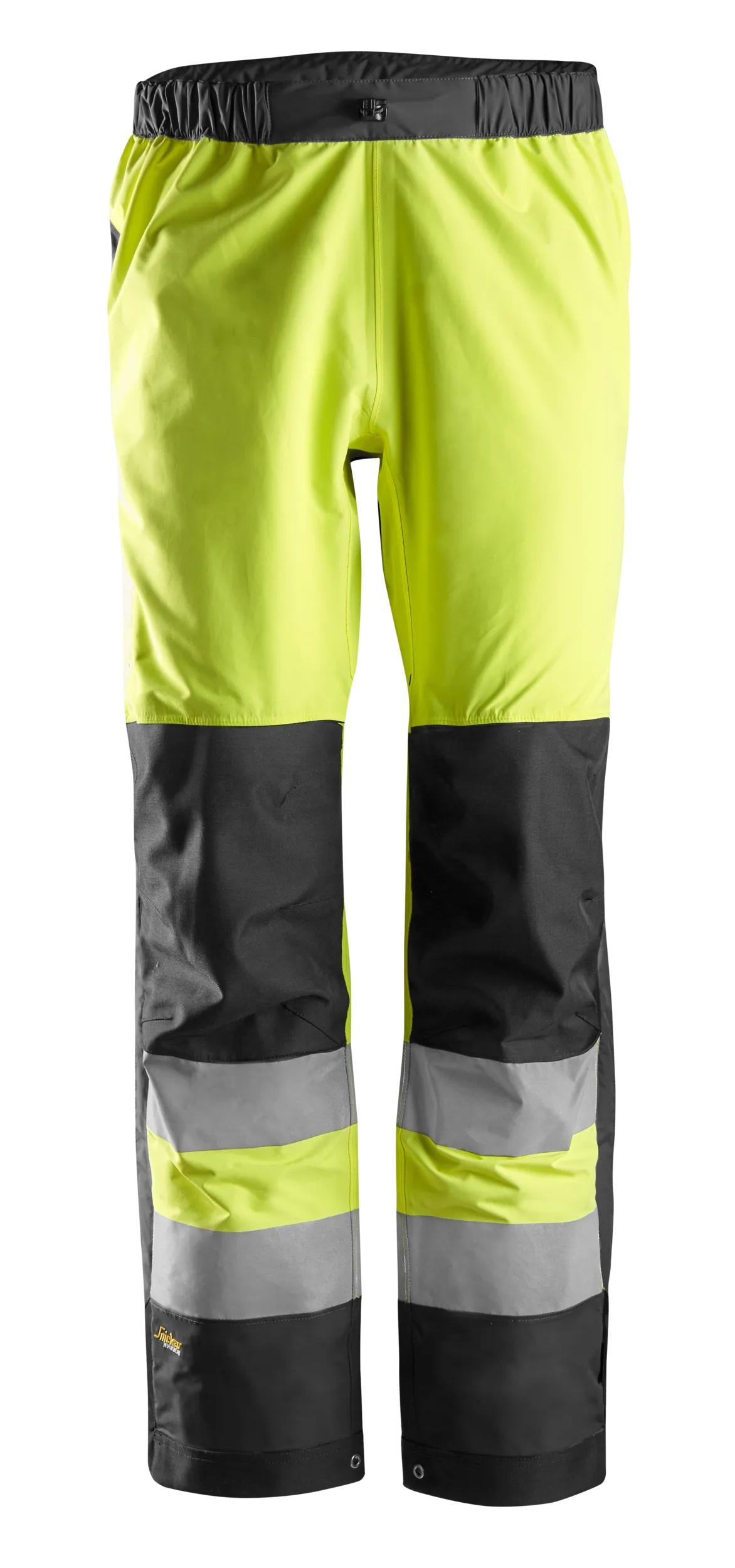 High-Vis, Vattentäta varselskalbyxor, klass 2