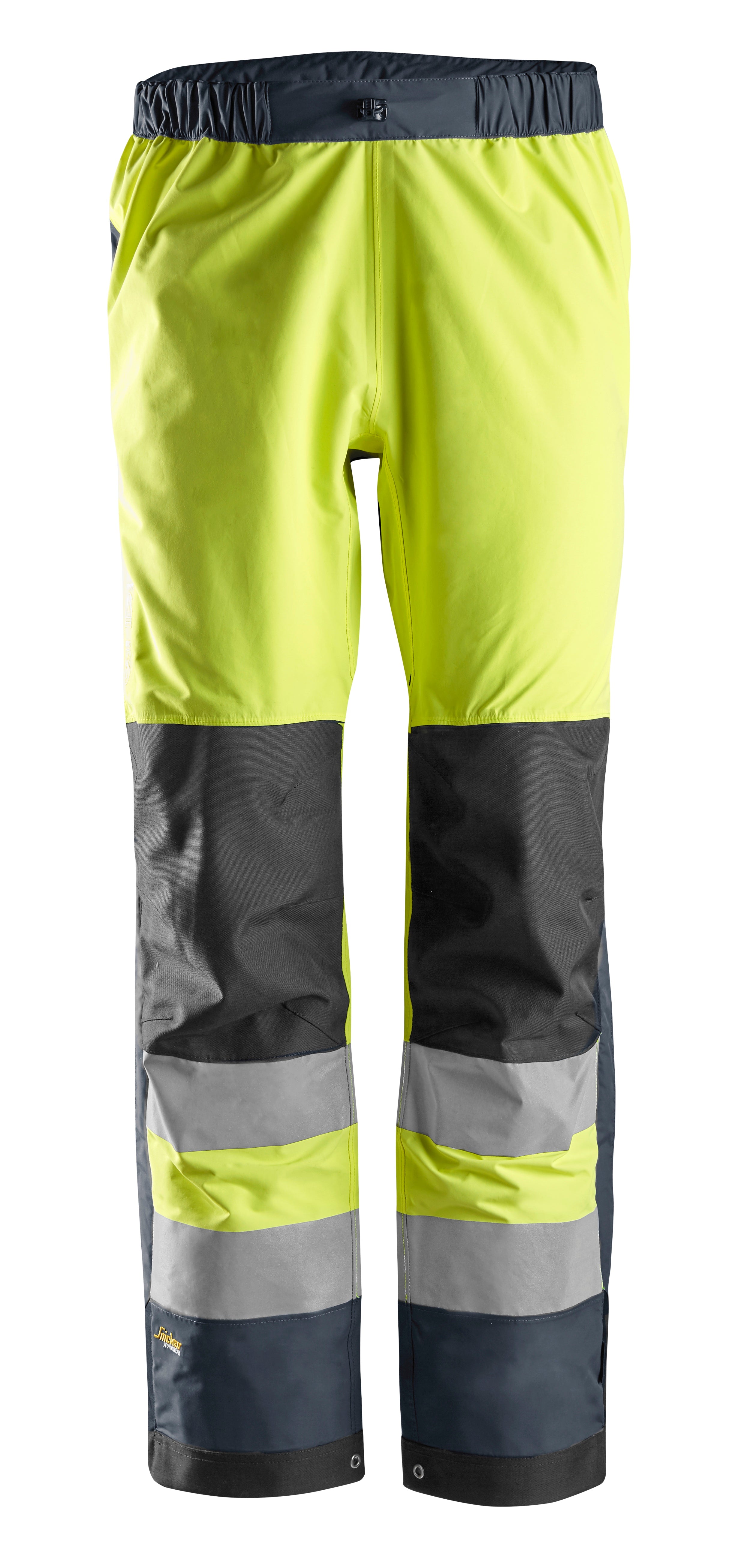 High-Vis, Vattentäta varselskalbyxor, klass 2