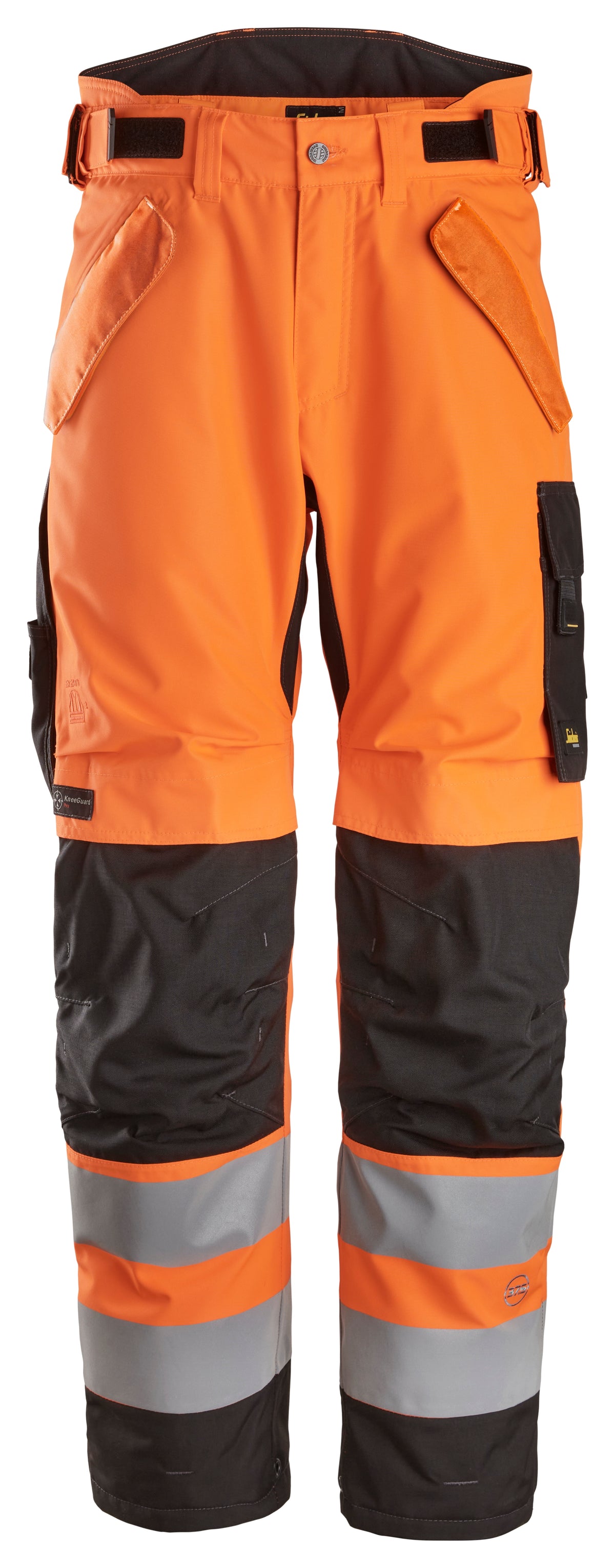 High-Vis, Vattentäta varselbyxor 37,5®, klass 2