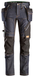 FlexiWork, Denim Arbetsbyxor+ med hölsterfickor