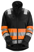 High-Vis, Varseljacka med hellång dragkedja dam, klass 1