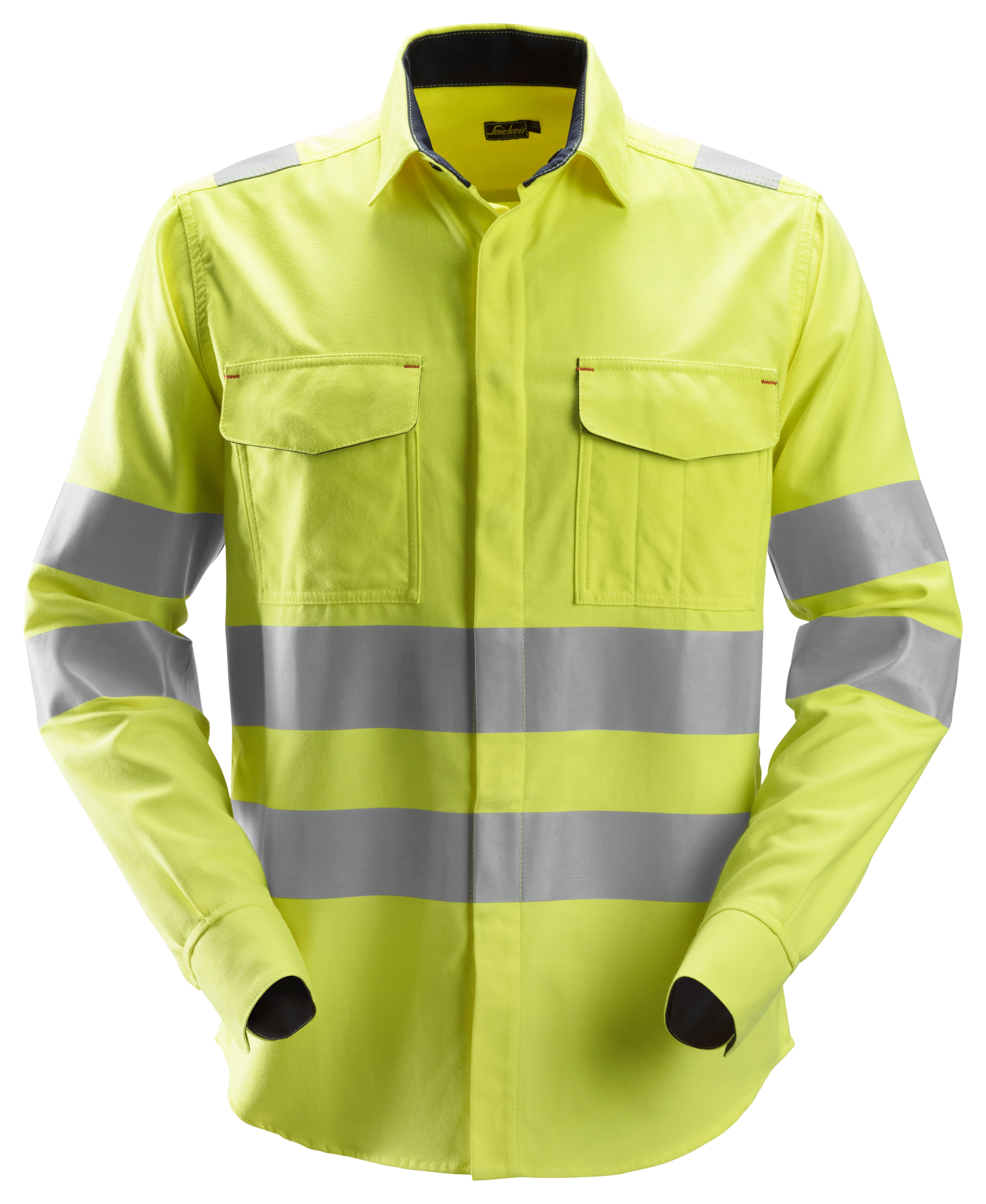 ProtecWork, långärmad skjorta, varselplagg klass 3